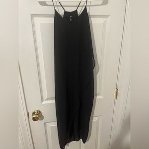 Sleek Navy midi dress